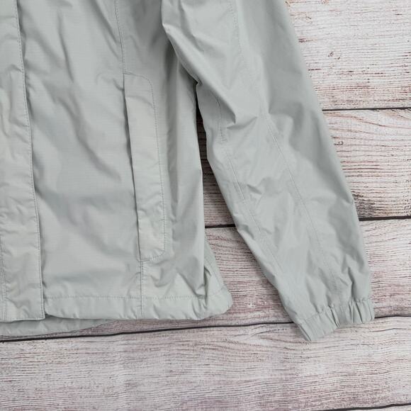 The North Face Resolve 2 Jacket Women’s XS Gray Beige Stowable Hood - Picture 5 of 11